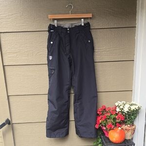Columbia Convert Women’s Black Base TRX Nylon Ski Snow Boarding Pants X Small